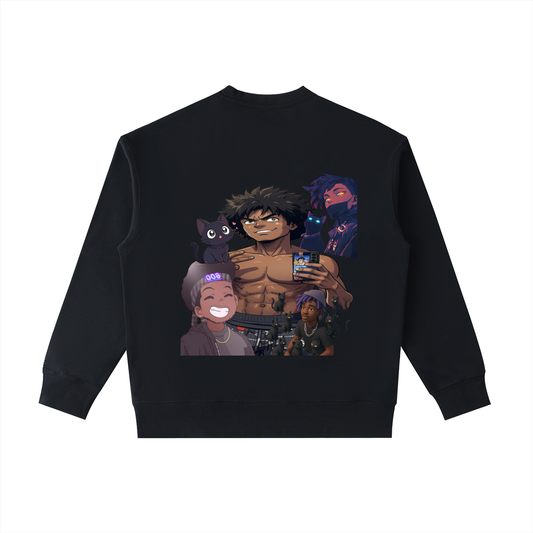 Heavyweight Patch Pocket Crewneck Sweatshirt