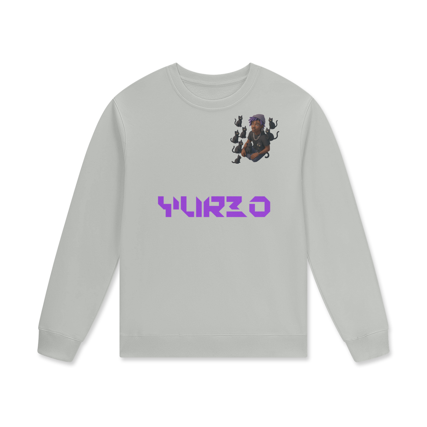 Streetwear Unisex Cotton Pullover