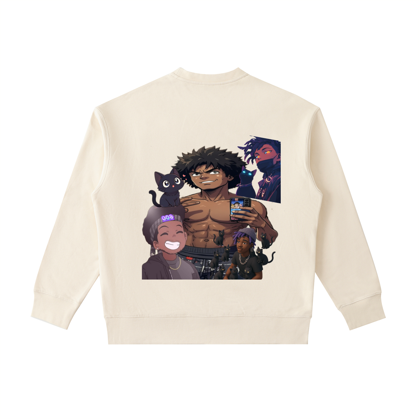 Heavyweight Patch Pocket Crewneck Sweatshirt
