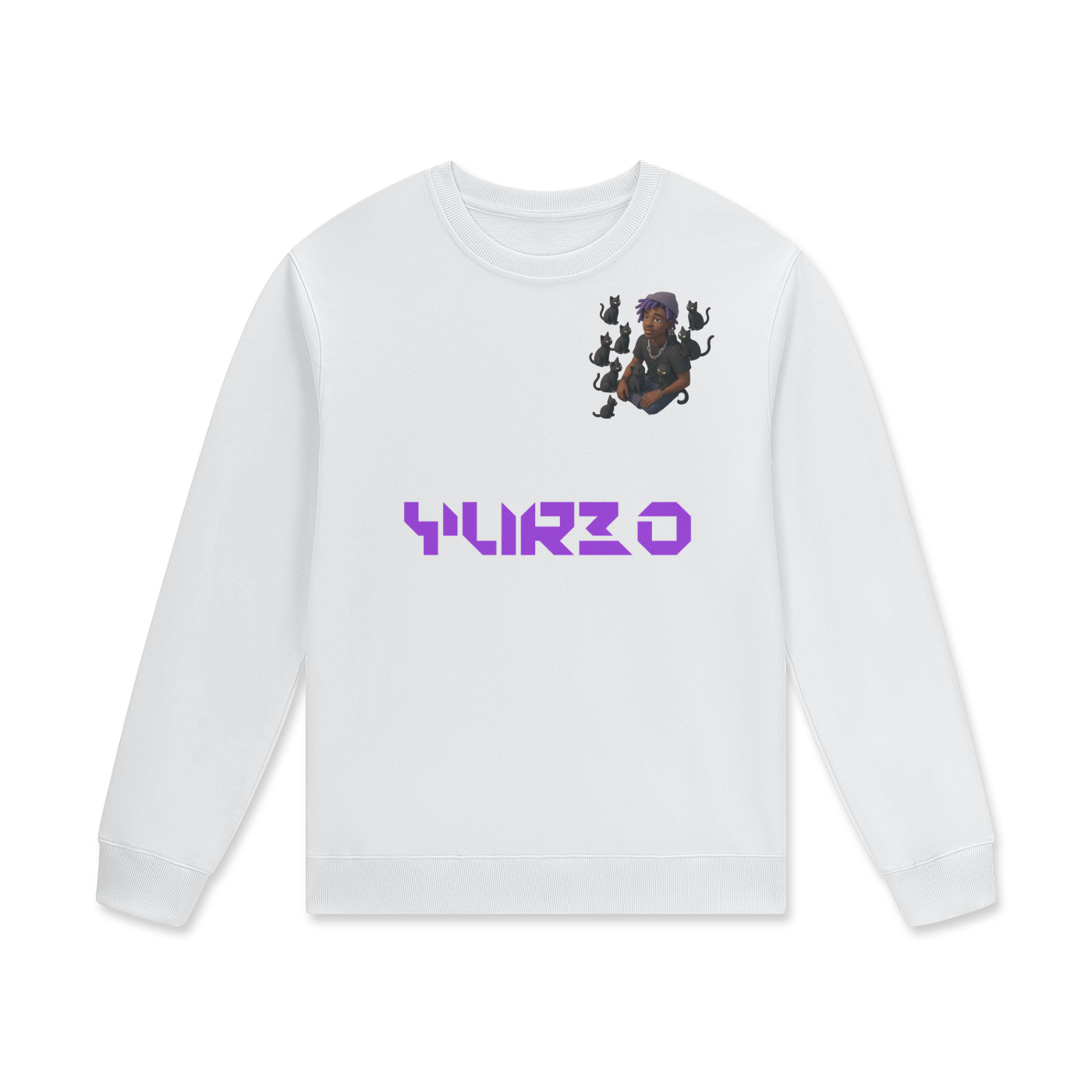 Streetwear Unisex Cotton Pullover