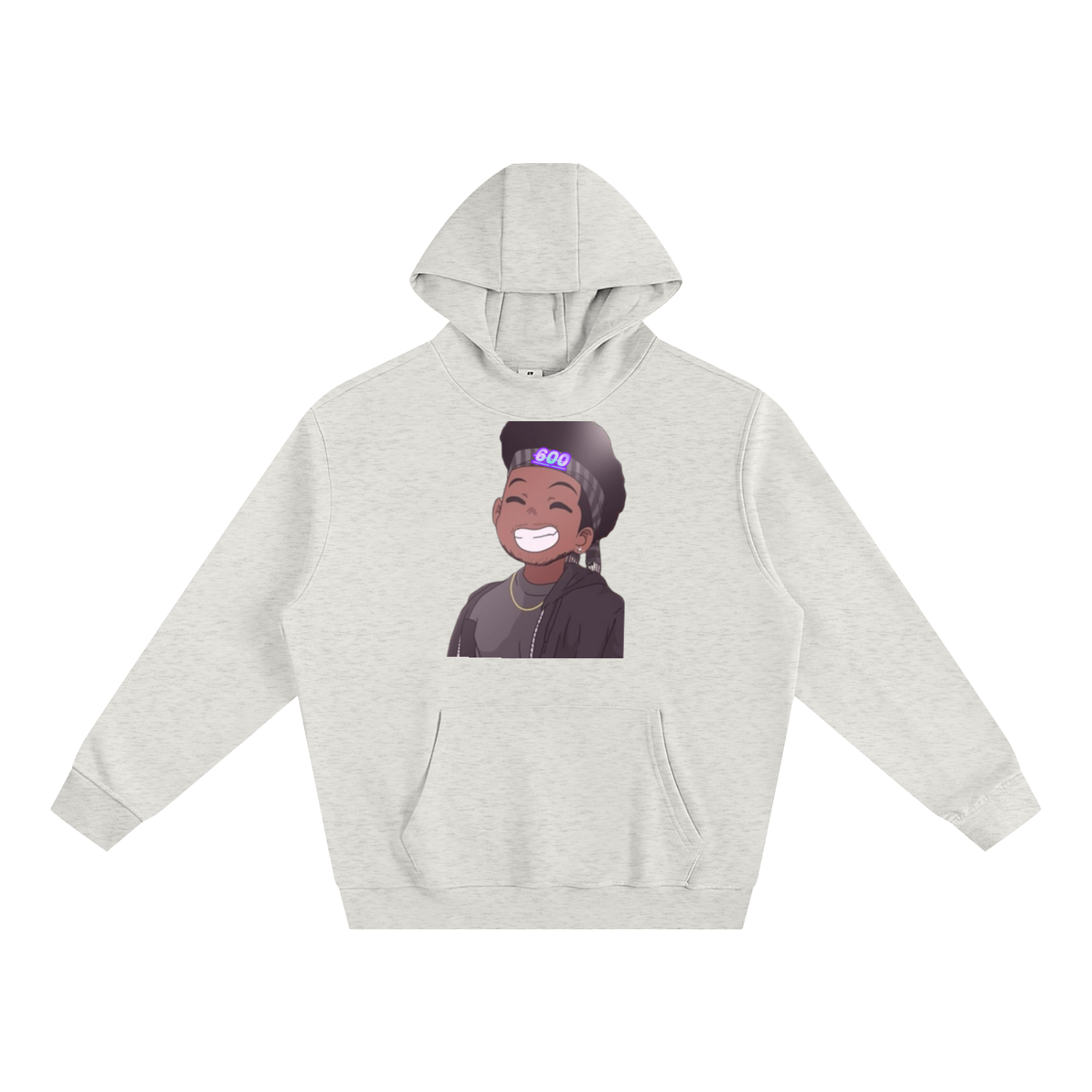 Fleeced High Neck Hoodie