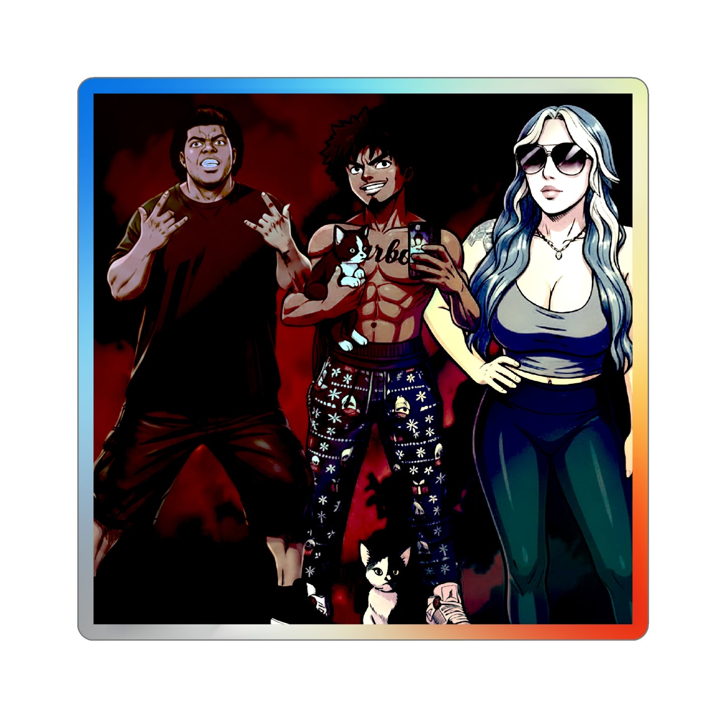 Holographic Yurbo N Friends