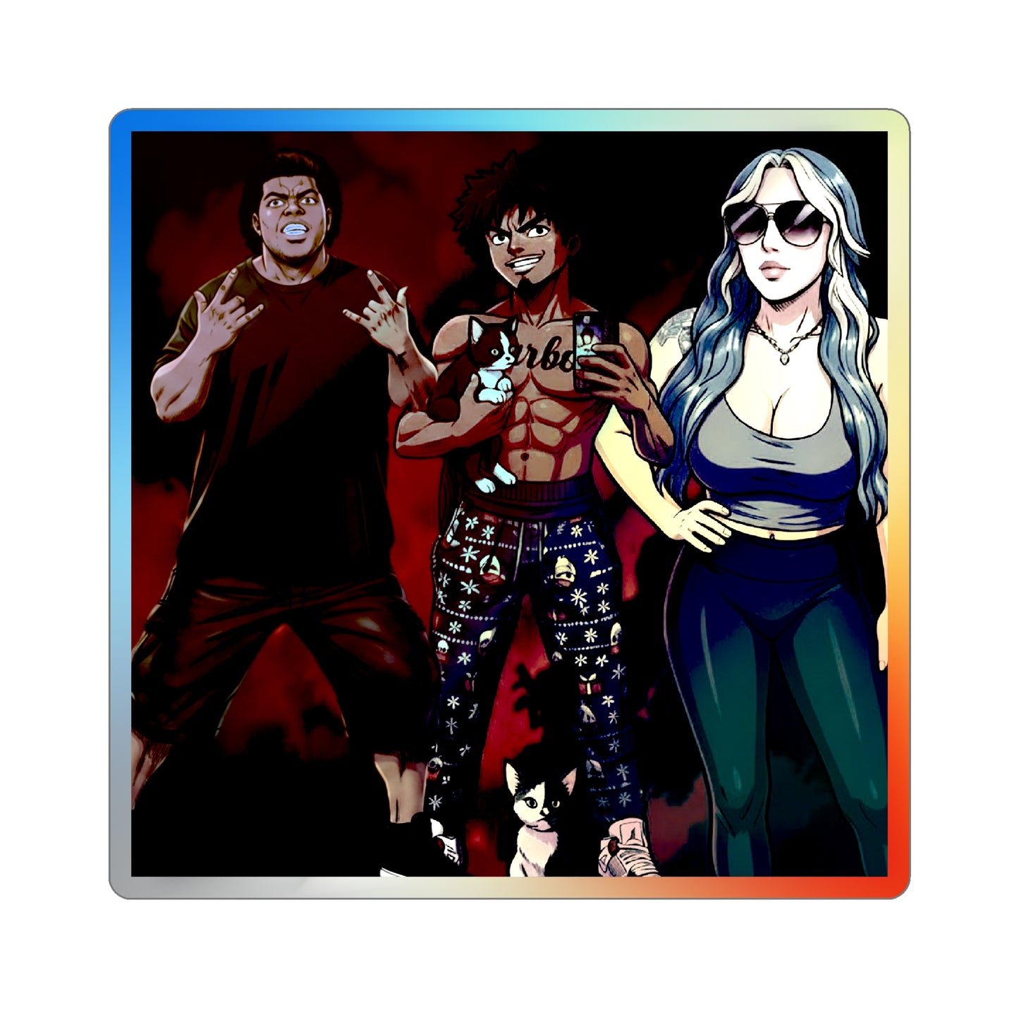 Holographic Yurbo N Friends