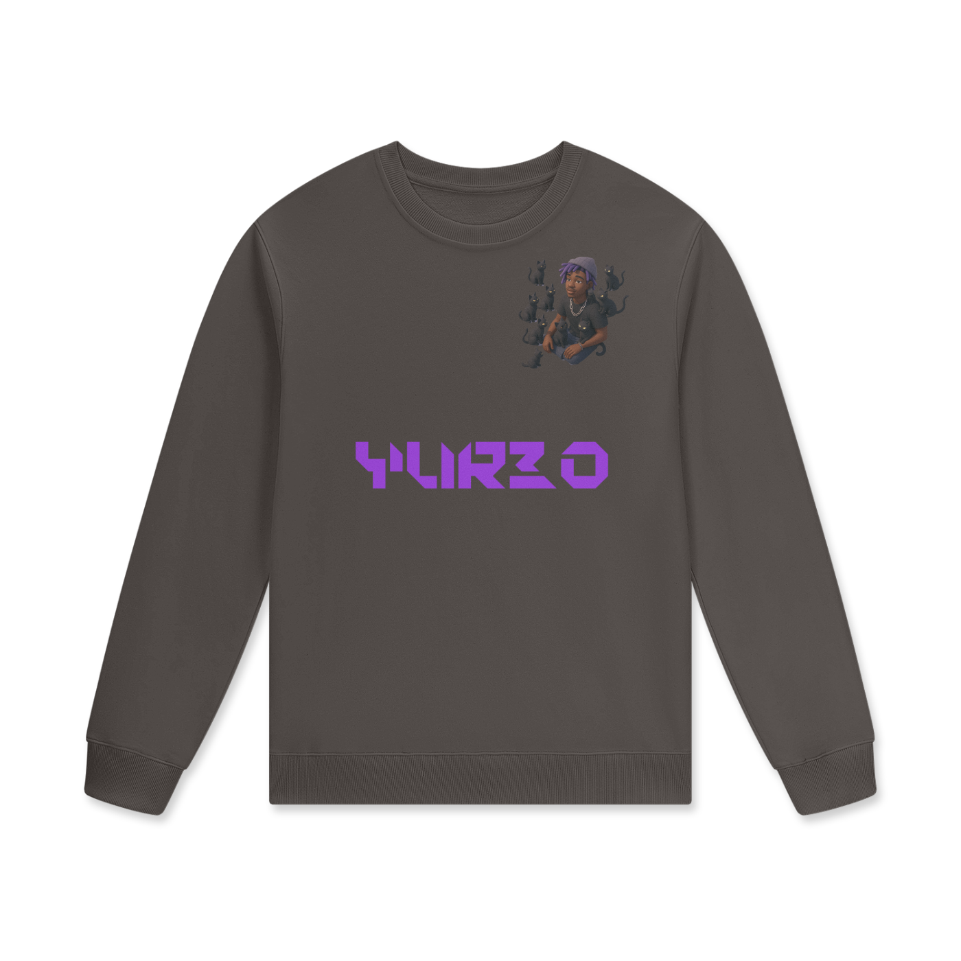 Streetwear Unisex Cotton Pullover