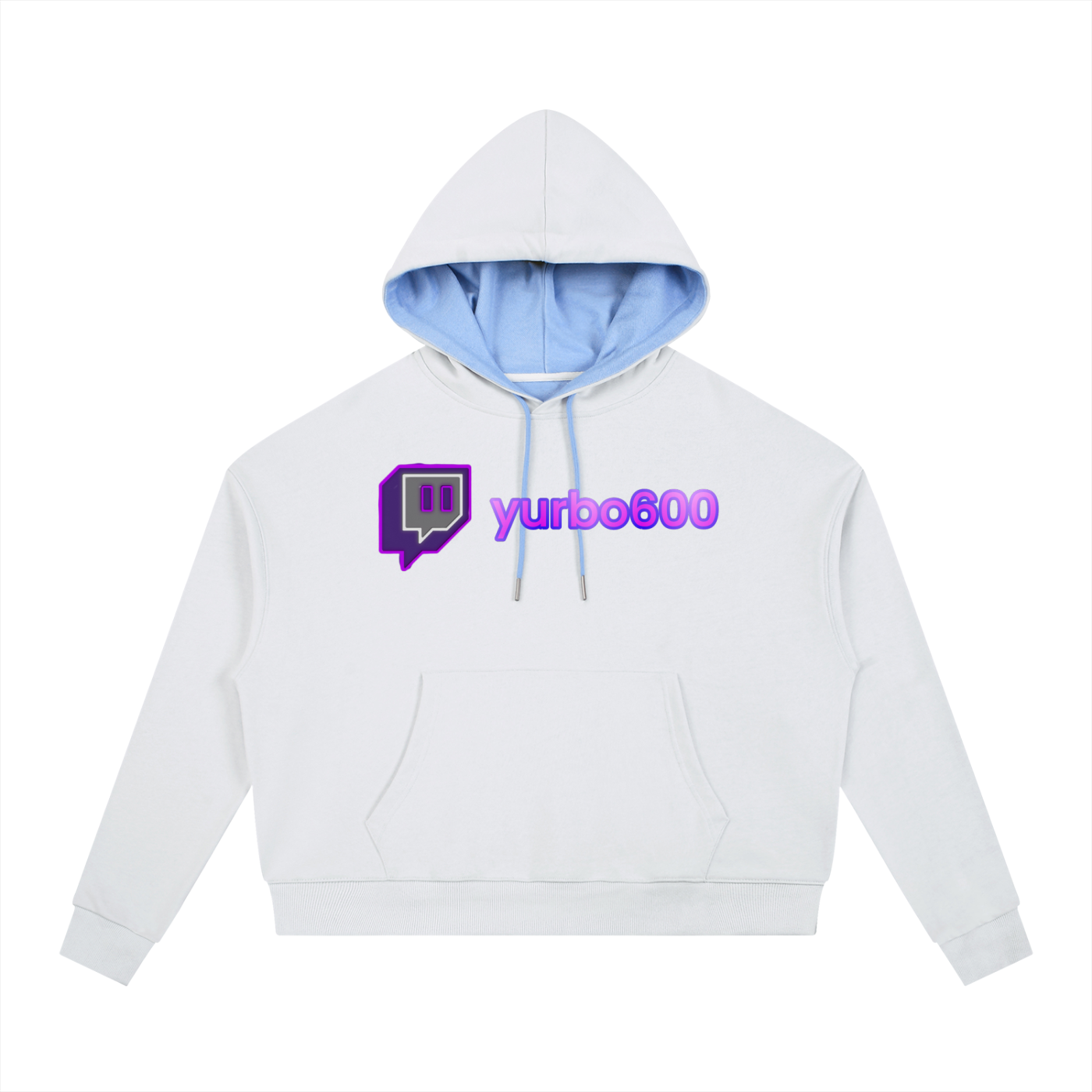 Contrast Drawstring Hoodie