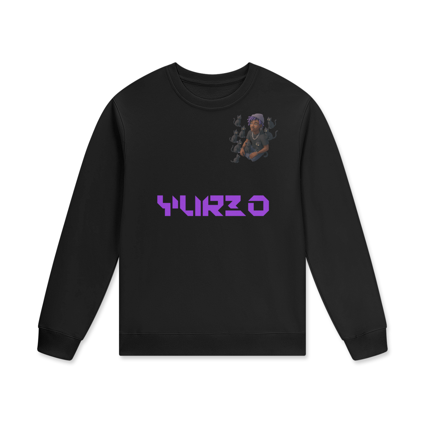 Streetwear Unisex Cotton Pullover