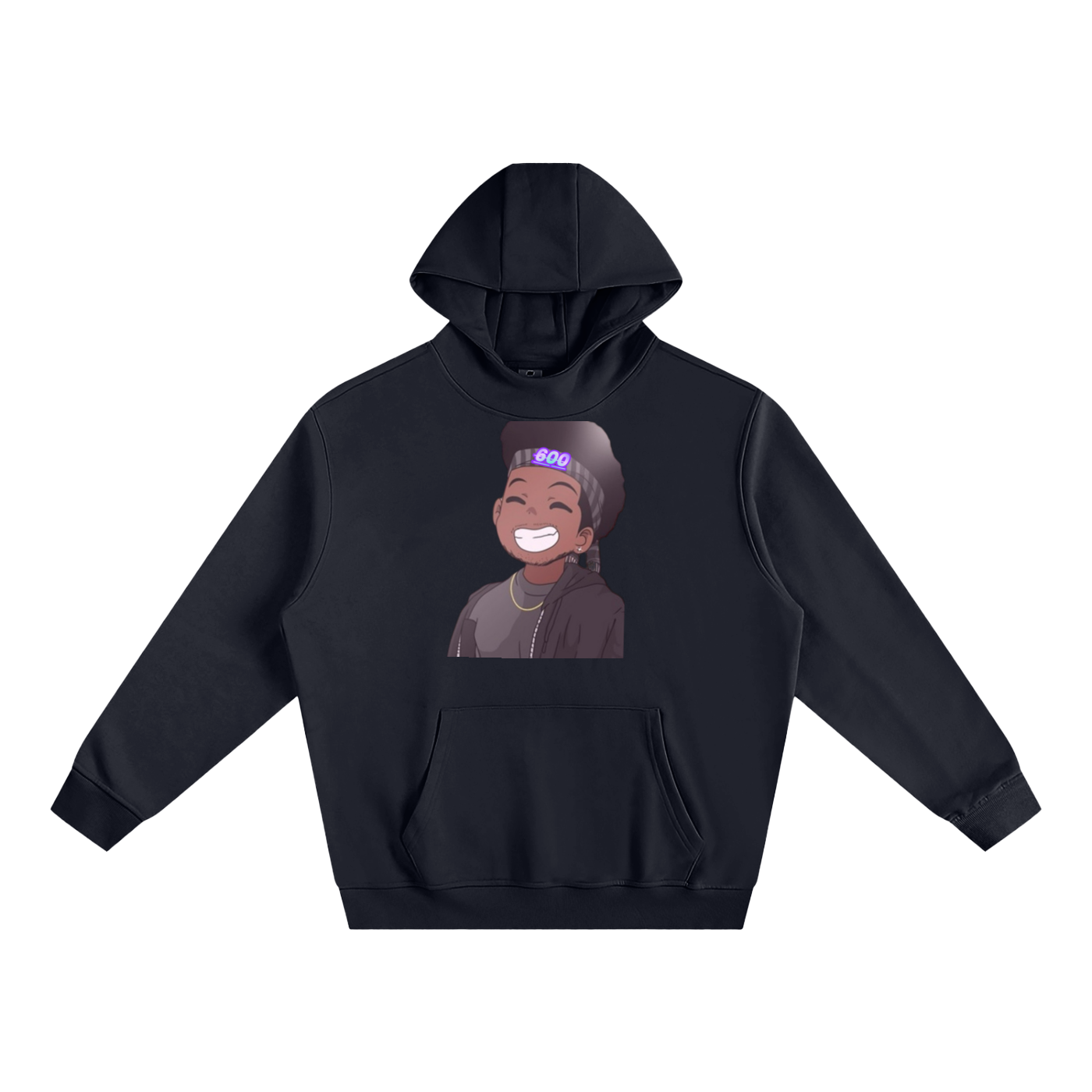 Fleeced High Neck Hoodie