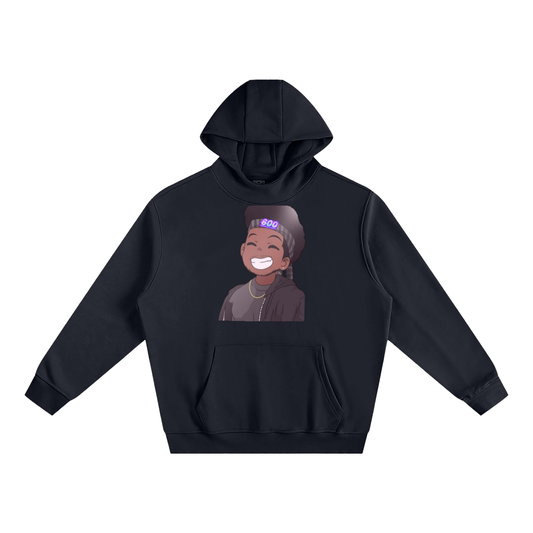 Fleeced High Neck Hoodie